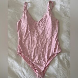 Beach Riot Pink Heart One Piece